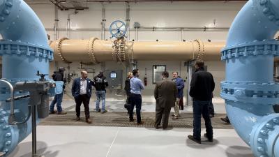 Alliance Water cut the ribbon on the Carrizo Water Treatment Plant in Robansky, TX