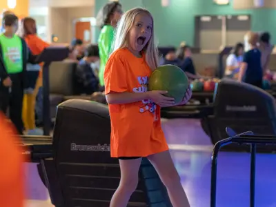Child Bowling